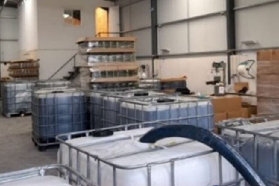 Desmantelada fraude com óleo alimentar e apreende material de 82.500 euros