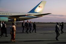 Joe Biden chega a Angola