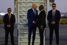 Chegada de Joe Biden a Angola