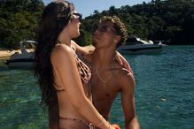 João Mendes e Giovanna Buscacacio