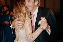 Jessica Athayde e o pai Luís Athayde 