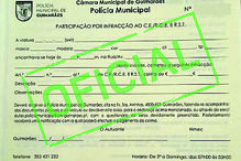 Exemplo de multa oficial 