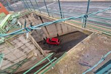 Carro despista-se e cai para a zona das comportas da Barragem do Beliche