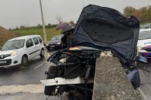 Despiste junto à rotunda do Relógio