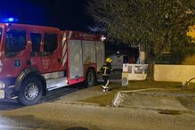 Incêndio destrói anexo de casa em Aveiro