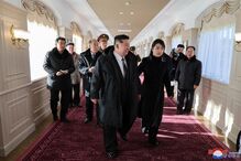 Kim Jong-un visita novo resort turístico na Coreia do Norte na companhia da filha