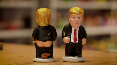 Trump "caganer" faz sucesso em Espanha