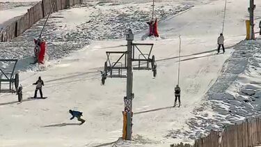 Nevão cobre a Serra da Estrela e cria imagens dignas de postal de natal