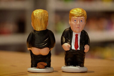 Trump "caganer" faz sucesso em Espanha