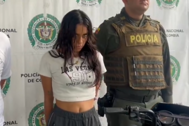 Karen Julieth Ojeda Rodríguez, de 23 anos, conhecida como 'La Muñeca'