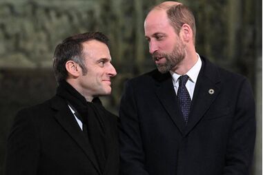 Emmanuel Macron e William