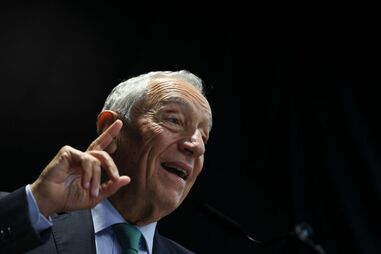 Marcelo Rebelo de Sousa recebido hoje no Palácio Real em Amesterdão durante visita de Estado