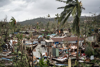 Mayotte também foi afetado pelo ciclone Chido