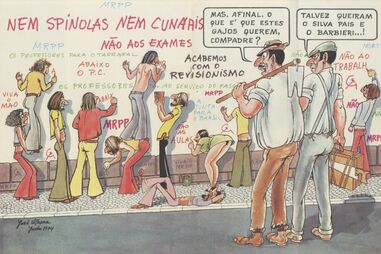 Mais de uma centena  de cartoons e caricaturas vão estar expostos até  ao dia 9 de março de 2025