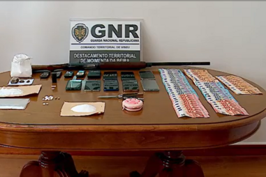 Três traficantes em prisão preventiva por tráfico de droga em Moimenta da Beira