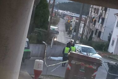 Homem morre colhido pela própria viatura em Oliveira do Bairro