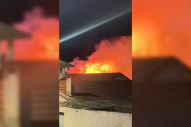 Incêndio em habitação deixa dois desalojados em Santa Maria da Feira