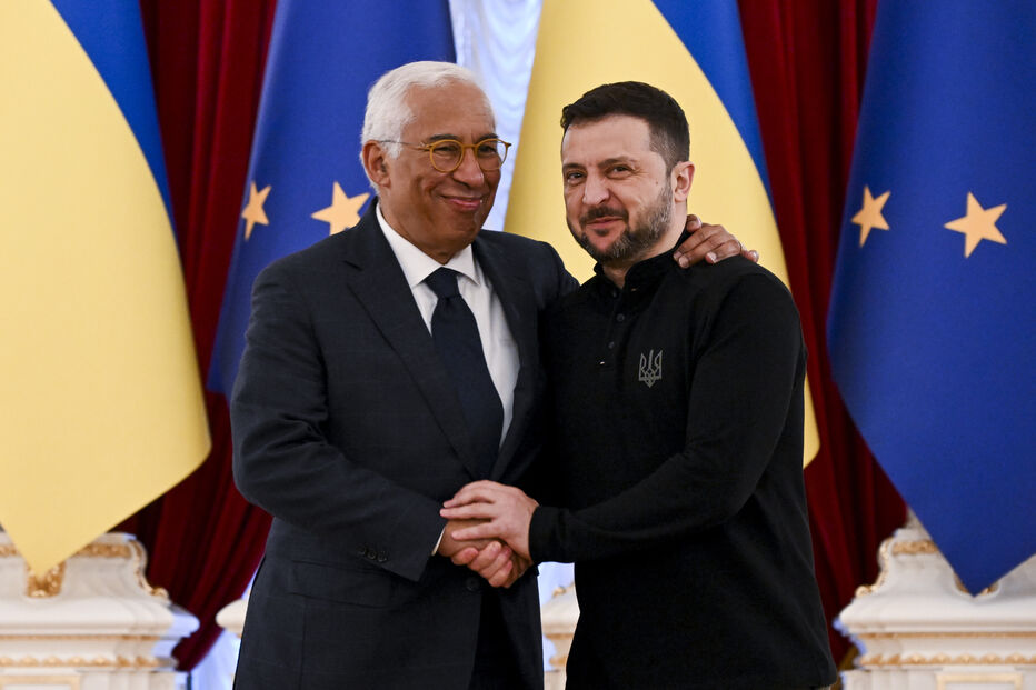 António Costa passa primeiro dia na presidência do Conselho Europeu em Kiev