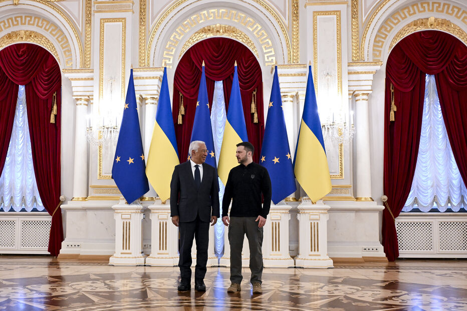 António Costa passa primeiro dia na presidência do Conselho Europeu em Kiev