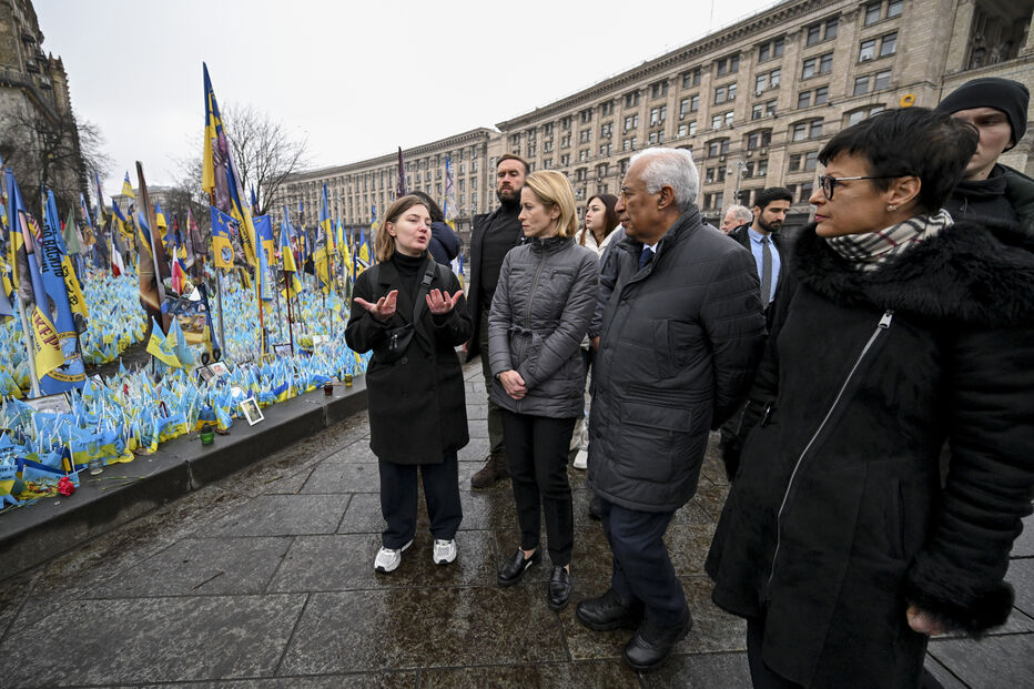 António Costa passa primeiro dia na presidência do Conselho Europeu em Kiev