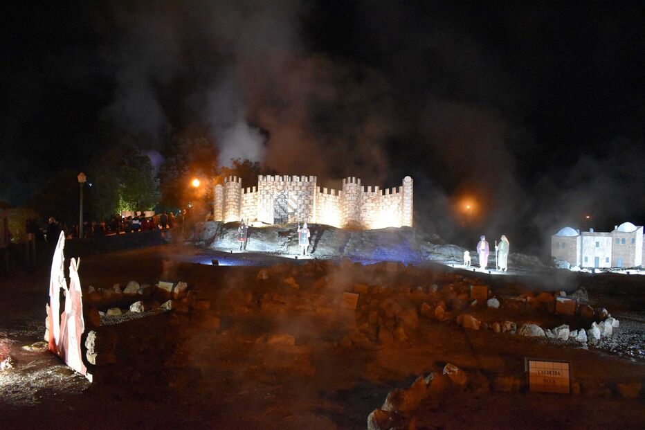 Presépio nas caldeiras das Furnas