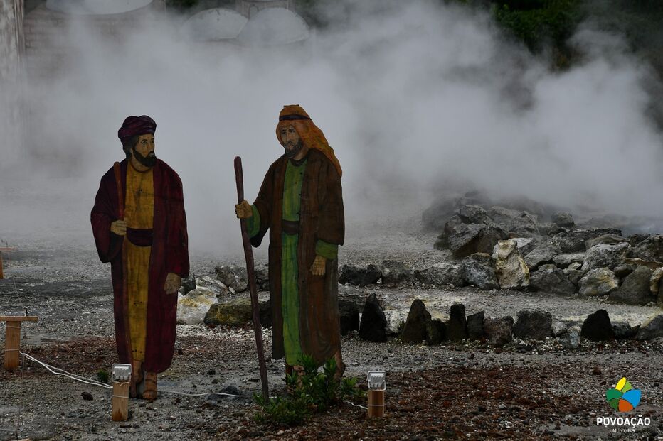 Presépio nas caldeiras das Furnas