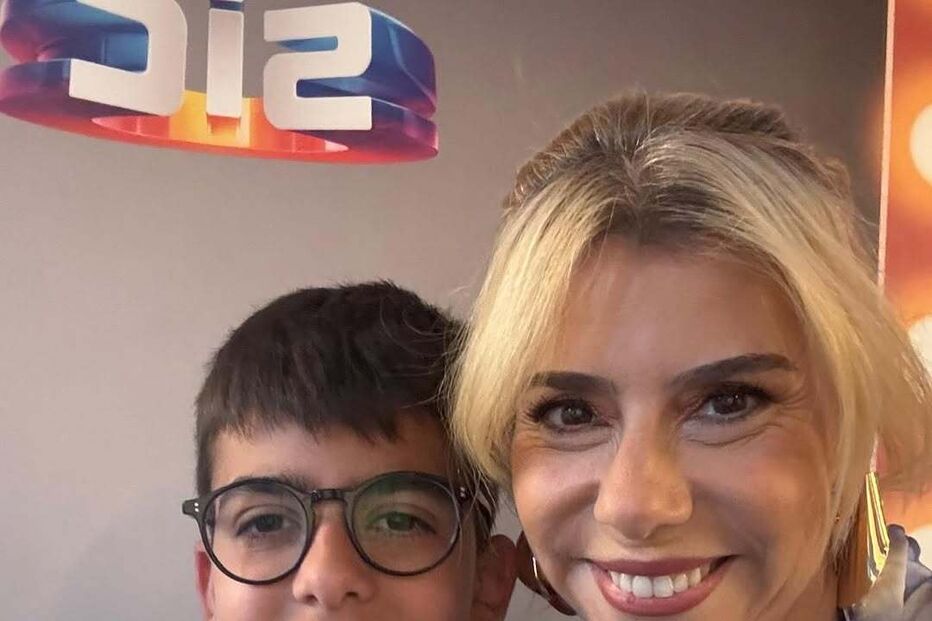 Mónica Sintra e o filho Duarte