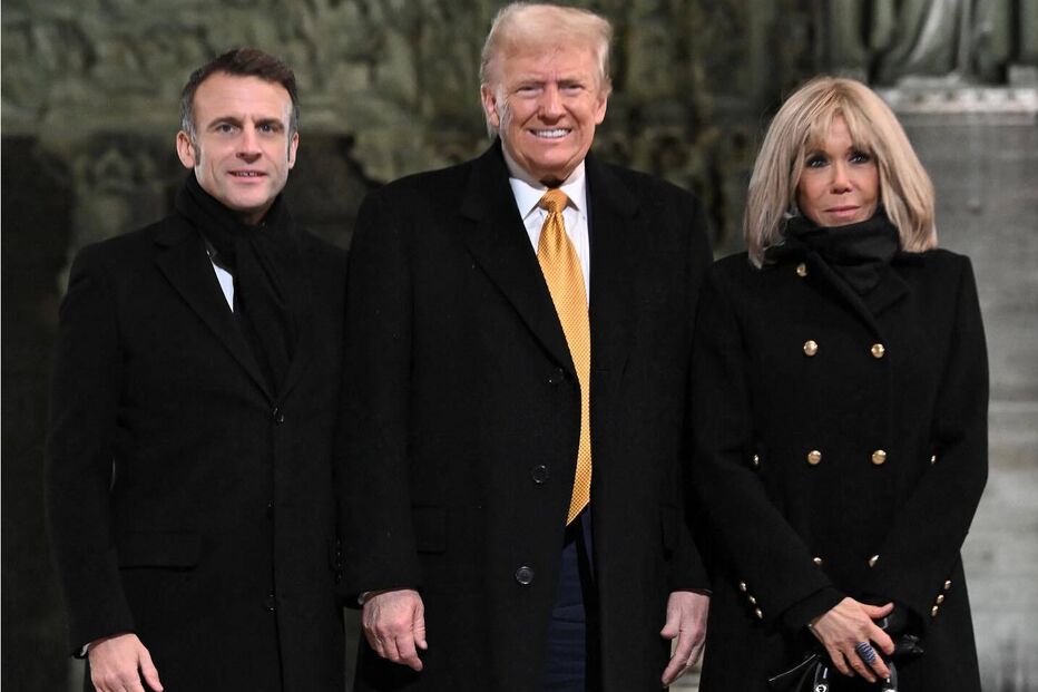 Trump em Notre-Dame