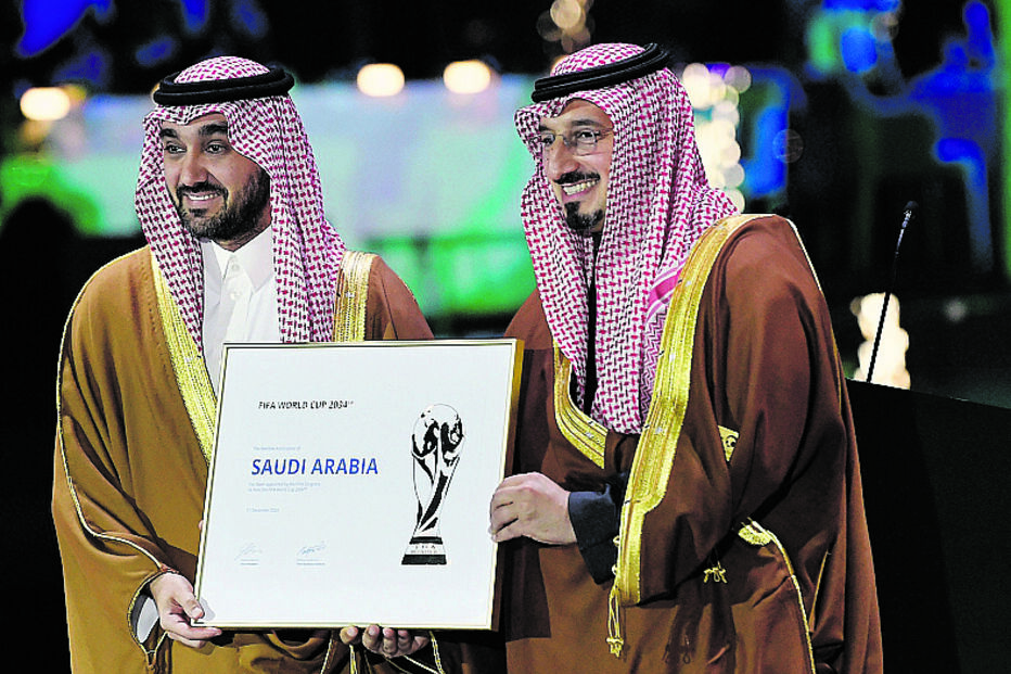 Arábia Saudita vai organizar o Mundial em 2034
