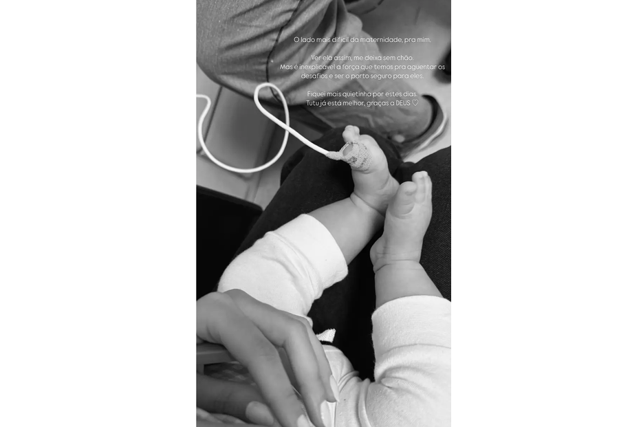 Filha de Neymar hospitalizada