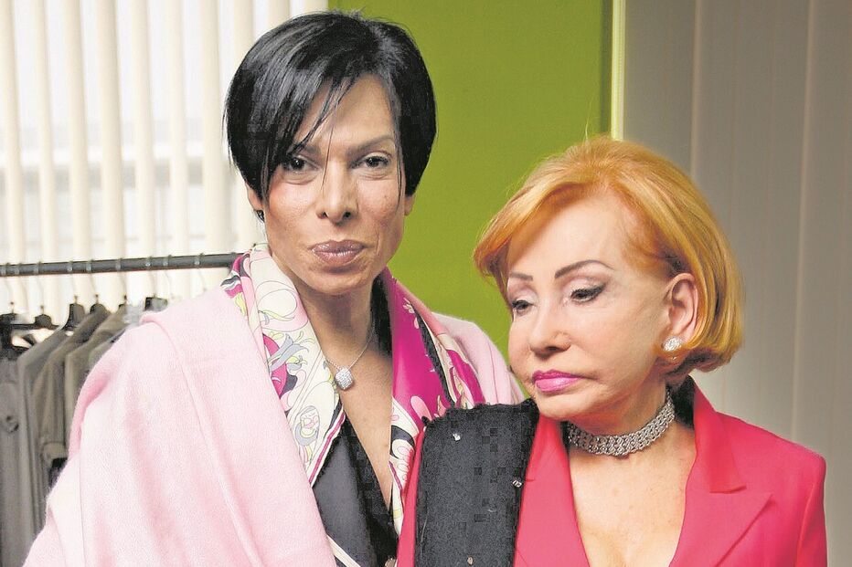 José Castelo Branco com Betty Grafstein