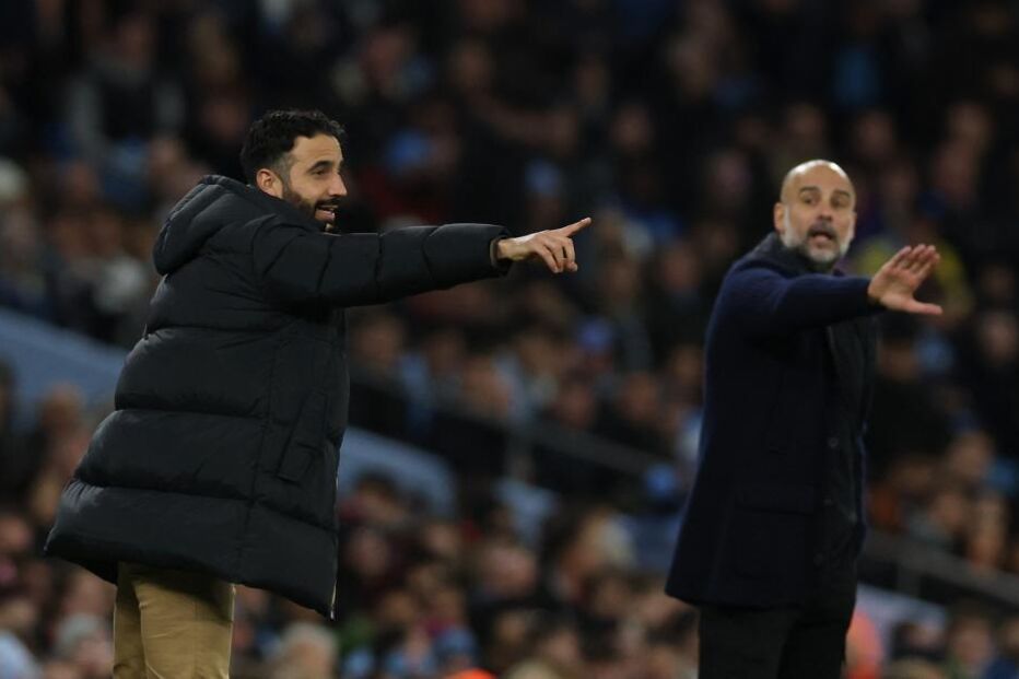Ruben Amorim e Pepe Guardiola