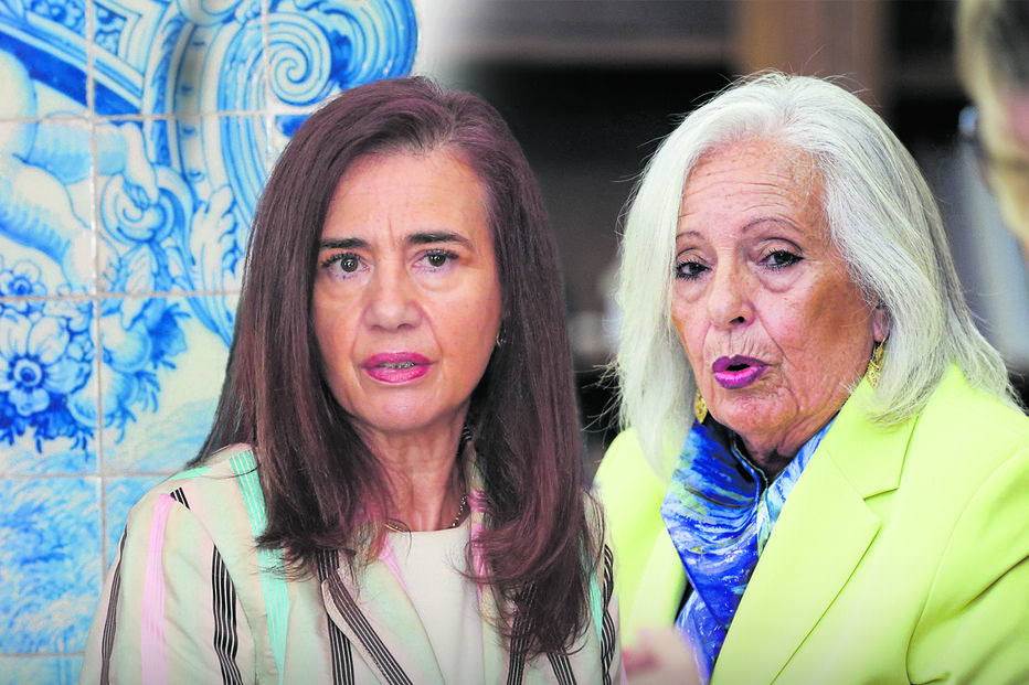 Anabela Rodrigues, ex-ministra  e Lucília Gago, ex-PGR