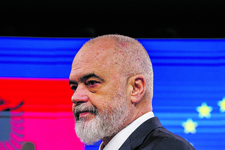Edi Rama, primeiro-ministro albanês 