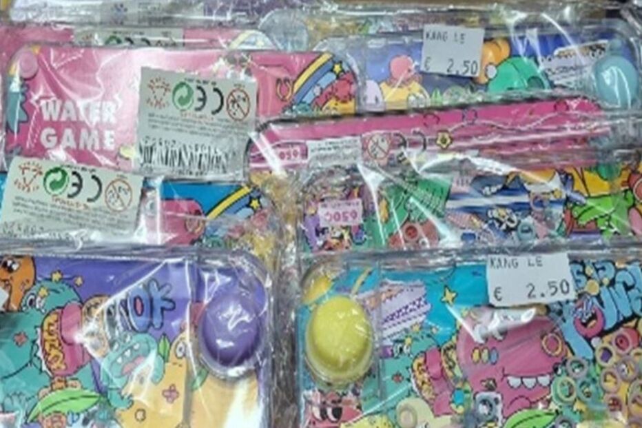 Brinquedos apreendidos