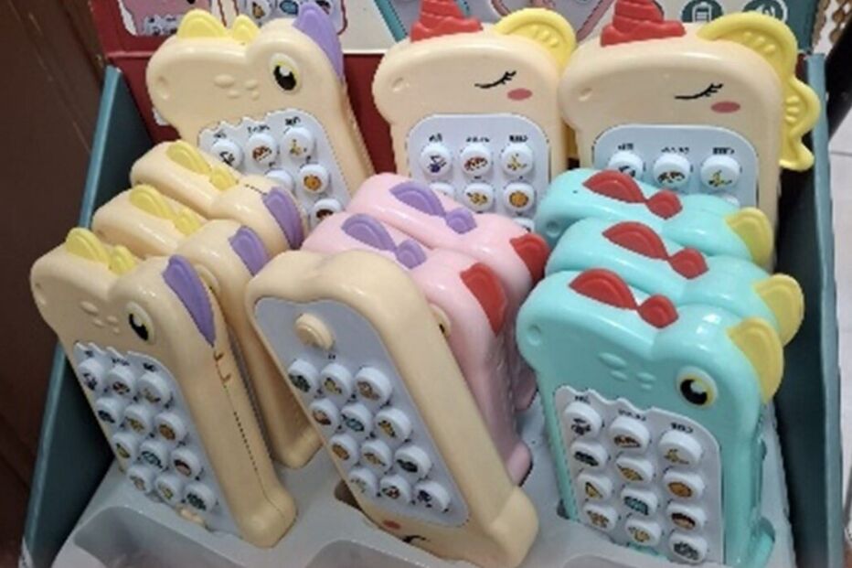 Brinquedos apreendidos