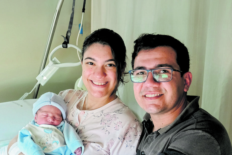 Samuel teve de fazer 136 quilómetros para nascer