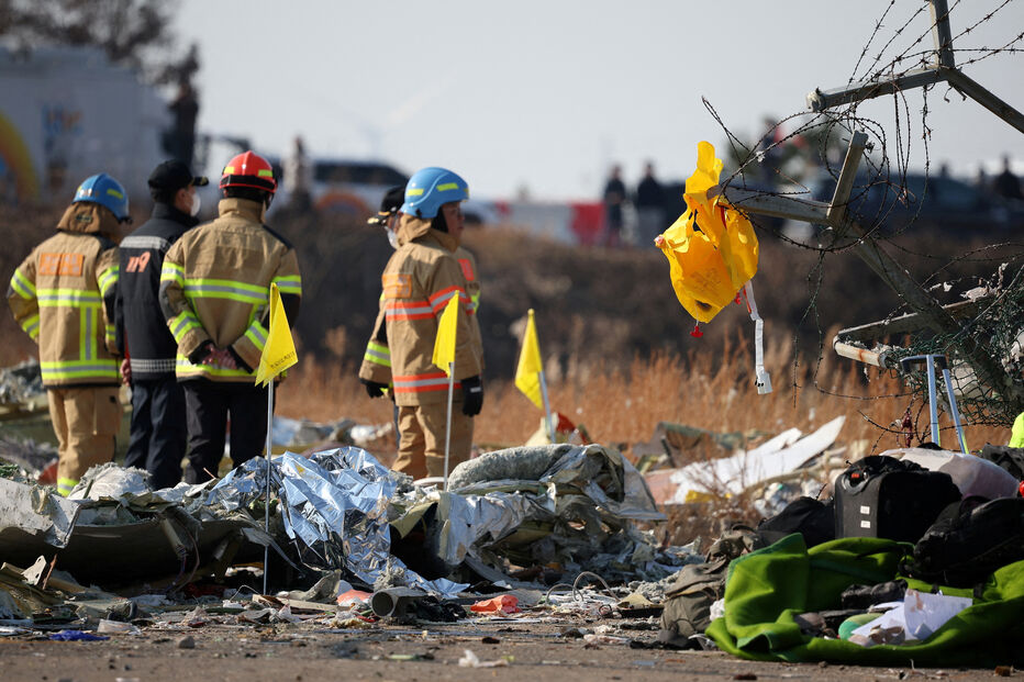 Queda de avião no aeroporto de Muan na Coreia do Sul 