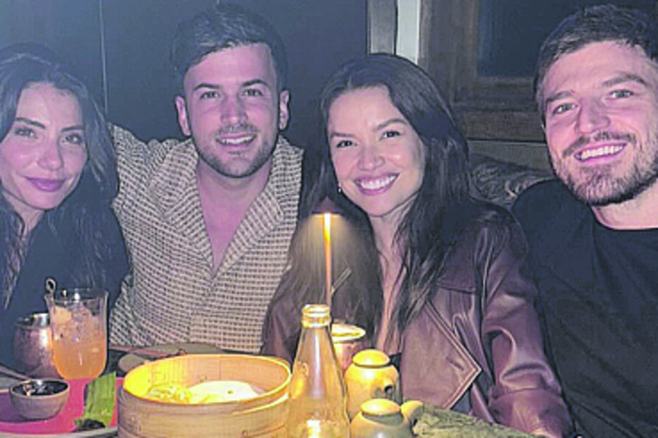 David Carreira e Carolina Carvalho no Brasil  