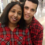 Pedro e Alcinda num raro momento de felicidade antes do crime brutal que chocou o Barreiro