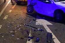 Três feridos em colisão entre três carros em Oliveira de Azeméis