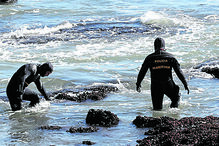 Buscas pelos corpos das crianças em 2016