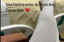 Bárbara Guimarães revela foto no hospital