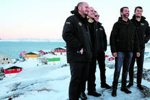 Donald Trump Jr., filho do Presidente eleito dos EUA, visitou na terça-feira a Gronelândia para ‘marcar território’