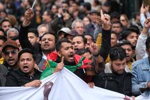 Manifestação contra ação no Martim Moniz