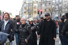 Manifestação contra ação no Martim Moniz