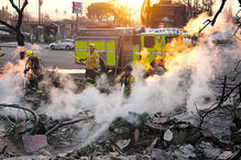 Incêndios deixaram cenário de devastação em várias comunidades de Los Angeles, com bairro inteiros devorados pelas chamas e reduzidos a cinzas.