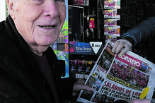 Leitores 'correm'  às bancas para conseguir a coleção composta por 15 fascículos