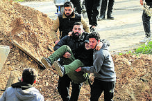 Civis feridos a tiro 