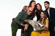 Rui Oliveira, Gisela Serrano, Catarina Miranda, Ágata Rodrigues e Léo Caeiro